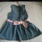 Baby GAP Denim Jean Dress Toddler Girls 24 24m 2 2t