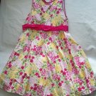 Emma's Garden Floral Girls Emmas Lined Dress 3 3t 4 4T