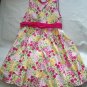 Emma's Garden Floral Girls Emmas Lined Dress 3 3t 4 4T