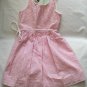 Tommy Hilfiger Girls Pink White Striped Dress 3 3t 4 4T
