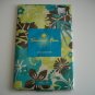 Blue Brown Flowers Summer Tablecloth Vinyl Flannel New