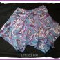 LIMITED TOO Girl Summer Purple Blue Skirt Skort L 10 12