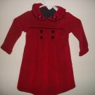 RARE EDITIONS Girls Red Black Holiday Dress 2 2t 3 3t