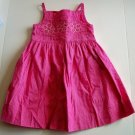 GAP Baby Girls PINK Polka Dot Summer Dress DC  24 2 2T