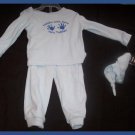 TICKLISH Baby Boy NWT Outfit Gift 3 Pc Blue Set New 6 9