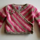 GAP Girls PINK WOOL Tan Winter Knit Sweater Fall 2 2T