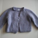 GAP Girl WOOL Lavender Cardigan Knit Sweater Fall 18 24