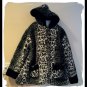 KC Collections Winter Faux Fur Coat Girls L Large 10 12