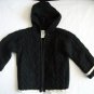 OLD NAVY Toddler Girls Black Sweater Fall Hood 24 2 2t