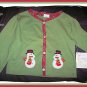 HOUSE OF HATTEN Baby Girl Christmas Shirt Top 9 12 NEW