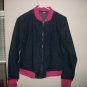 ROXY Juniors Womens Denim Jean Jacket Fall L Large 12