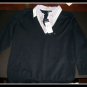 Chaps Ralph Lauren Womens Navy Shirt Top NWT L Large