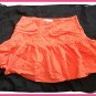 Girls Orange & Pink Cute Summer Cotton Skirt RG M 7 8