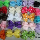 Girls Hairbow 4.5" Big Chunky Many Colors Zebra Bow New