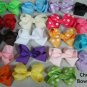 Girls Hairbow 4.5" Big Chunky Many Colors Zebra Bow New