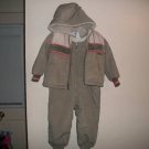 Weather Tamer Ski Bibs Coat Set Boys Snow Jacket 3 4 4t