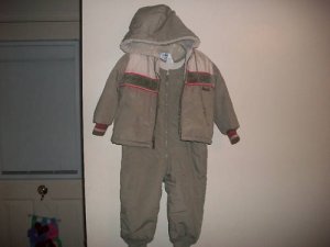 Weather Tamer Ski Bibs Coat Set Boys Snow Jacket 3 4 4t