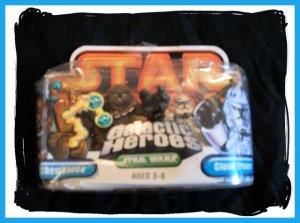 Star Wars Galactic Heroes Clone Trooper Chewbacca New