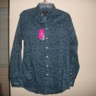 LIBERTY Of LONDON Floral Mens Blue Shirt S M New NWT