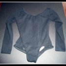 Body Wrappers Girl Black Dance Leotard Gymnastics S 6 7