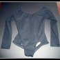 Body Wrappers Girl Black Dance Leotard Gymnastics S 6 7