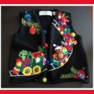 MARISA CHRISTINA Girl Embroidered Christmas Sweater M 5