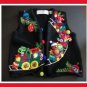 MARISA CHRISTINA Girl Embroidered Christmas Sweater M 5