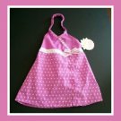 Baby Girls Pink White Polka Dot Summer Dress NWT 6 9 m
