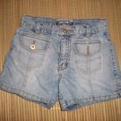 LIMITED TOO Girls Denim Shorts Blue Jeans 10 12 Slim