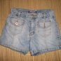 LIMITED TOO Girls Denim Shorts Blue Jeans 10 12 Slim