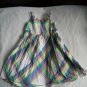 Chaps Ralph Lauren Girls Plaid Dress Summer 18 24 24m