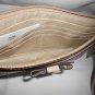 COACH DARCY BOW LARGE WRISTLET CLUTCH SAND LEATHER MODEL 51669