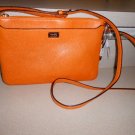 COACH MADISON LEATHER EW SWINGPACK BRIGHT MANDARIN HANDBAG MODEL 49992