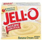 Jell-o Jello Instant Banana Cream Pudding & Pie Filling, 3.4 Oz