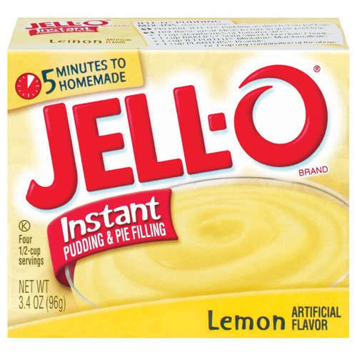 Jell O Jello Instant Lemon Pudding And Pie Filling 3 4 Oz