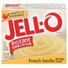Jell-o Jello Instant French Vanilla Pudding & Pie Filling, 3.4 Oz