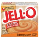Jell-o Jello Instant Butterscotch Pudding & Pie Filling, 3.4 Oz