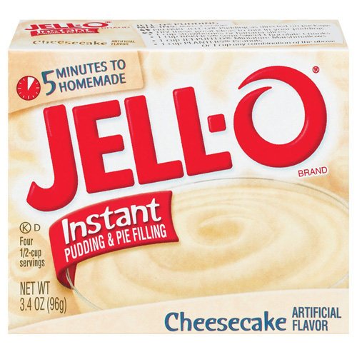 JellO Jello Instant Cheesecake Pudding & Pie Filling, 3.4 Oz