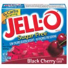 Jell-O Jello Sugar Free Black Cherry Low Calorie Gelatin Dessert, .3 Oz