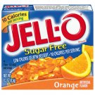 Jell-o Jello Sugar Free Orange Low Calorie Gelatin Dessert, .3 Oz