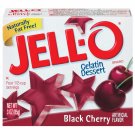 Jell-o Jello Black Cherry Gelatin Dessert, 3 Oz