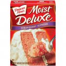 Duncan Hines Moist Deluxe Strawberry Supreme Cake Mix, 18.25 oz