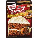 Duncan Hines Moist Deluxe Cake Mix Carrot Cake, 20.45 oz