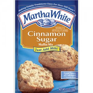 Martha White Cinnamon Sugar Muffin Mix, 7 Oz