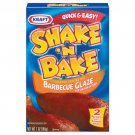 Kraft Shake 'n Bake Barbecue Glaze 2 Pk w/Shaker Bag Seasoned Coating Mix, 7 Oz