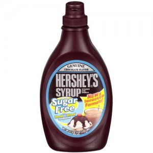 Hershey's Low Calorie Sugar Free Vitamin & Mineral Fortified Chocolate Syrup, 17.5 Oz