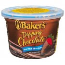Real Milk Baker's Dipping Chocolate, 7 Oz