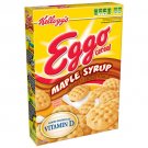 Kellogg's Eggo Maple Syrup Crunchy, Waffle Shapes Cereal, 9.40 oz