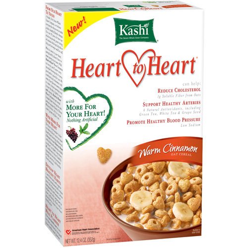 Kashi Heart To Heart Warm Cinnamon Oat Cereal, 12.40 oz
