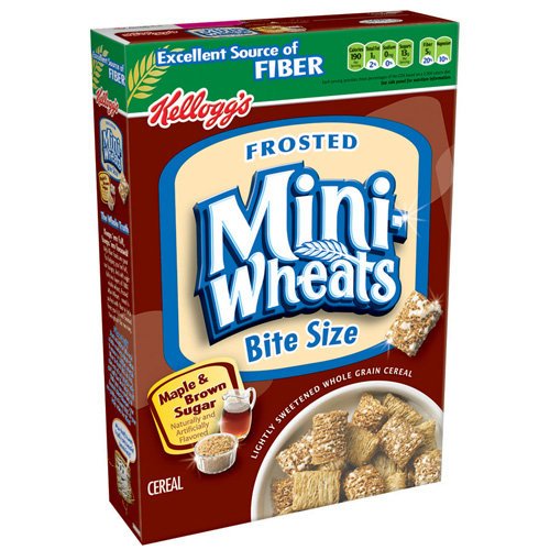 Kellogg's Frosted Mini-Wheats Maple & Brown Sugar Cereal, 22 oz